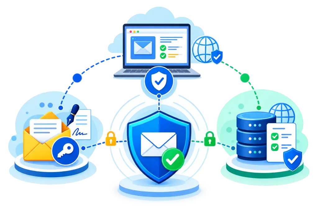 DMARC, SPF and DKIM Explained: How to Protect Your Business Email From Spoofing DMARC SPF DKIM